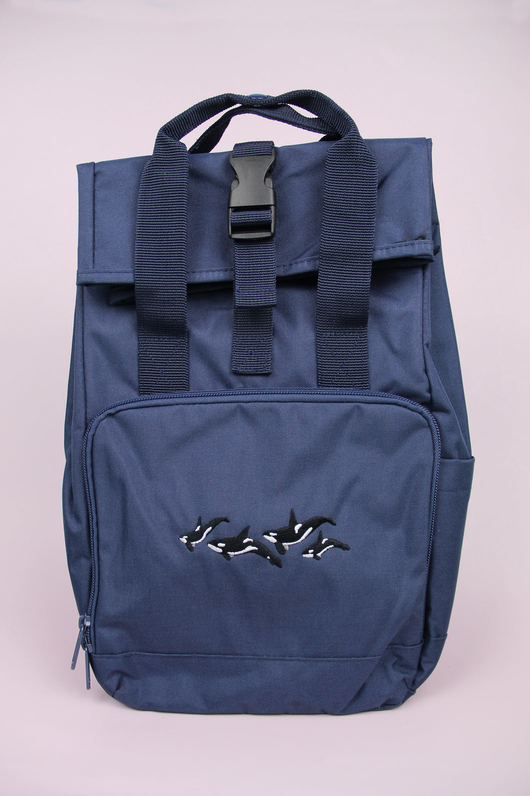 Orca Pod Recycled Backpack - Navy