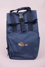 Load image into Gallery viewer, Hedgehog Recycled Backpack - Navy
