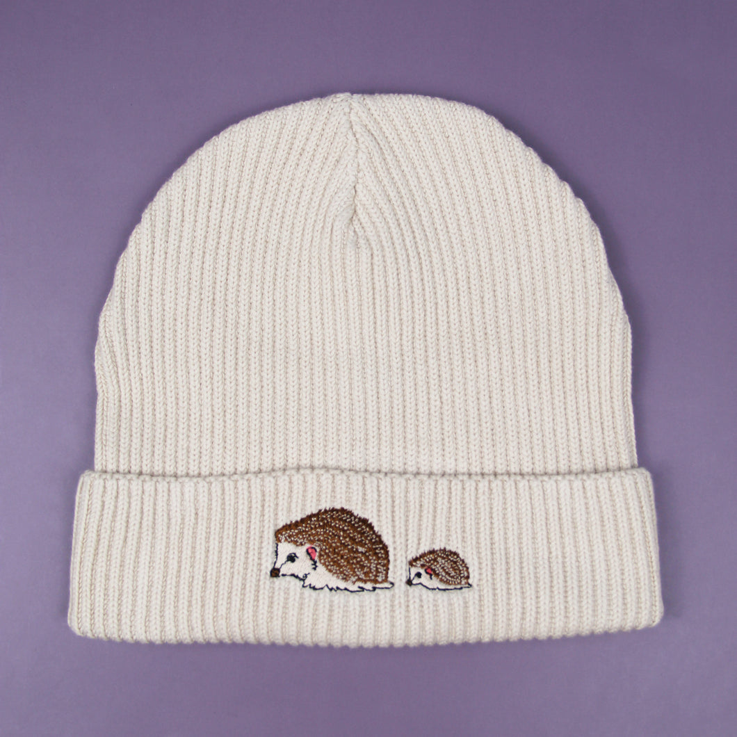 Hedgehog Beanie - Natural