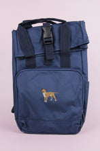 Load image into Gallery viewer, Staffie Recycled Backpack - Navy
