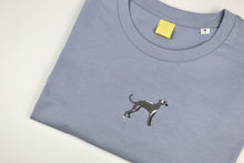 Load image into Gallery viewer, Unisex Greyhound T-Shirt - Blue
