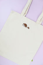 Load image into Gallery viewer, Hedgehog Tote Bag - Natural
