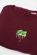 Load image into Gallery viewer, Men&#39;s Tree Sweatshirt - Burgundy
