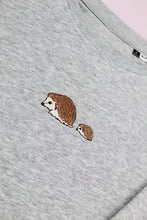 Load image into Gallery viewer, Women&#39;s Hedgehog Sweatshirt - Grey
