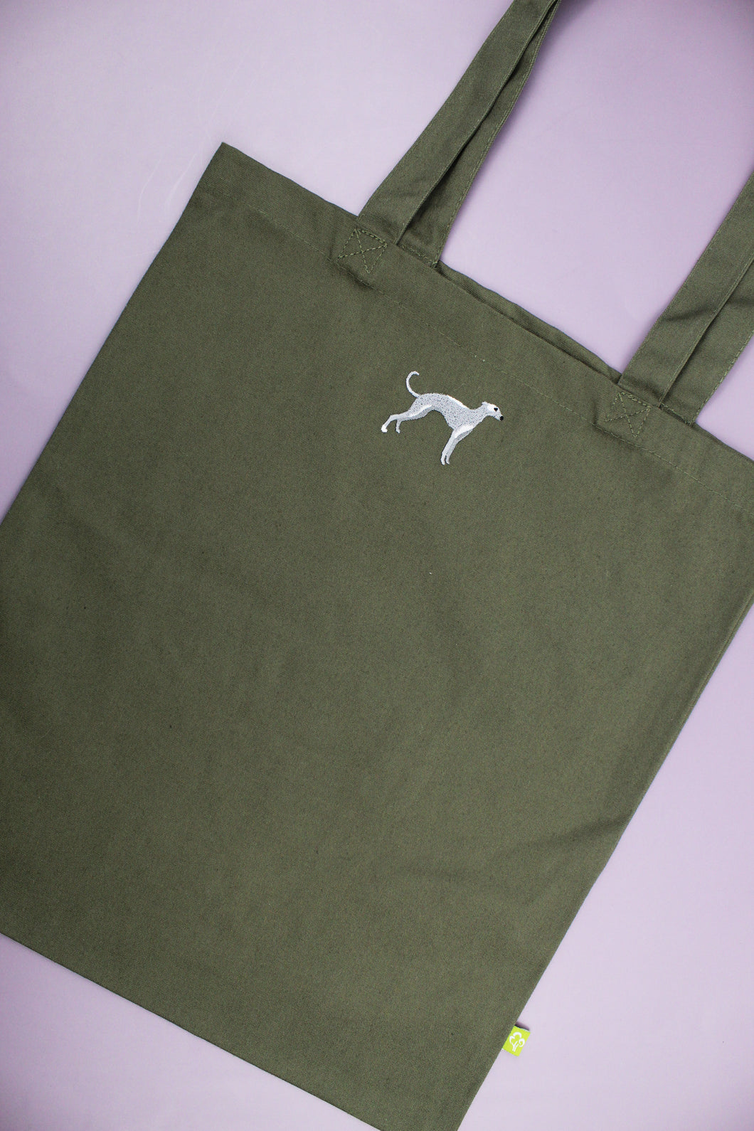 Greyhound Tote Bag - Olive
