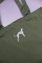 Load image into Gallery viewer, Greyhound Tote Bag - Olive

