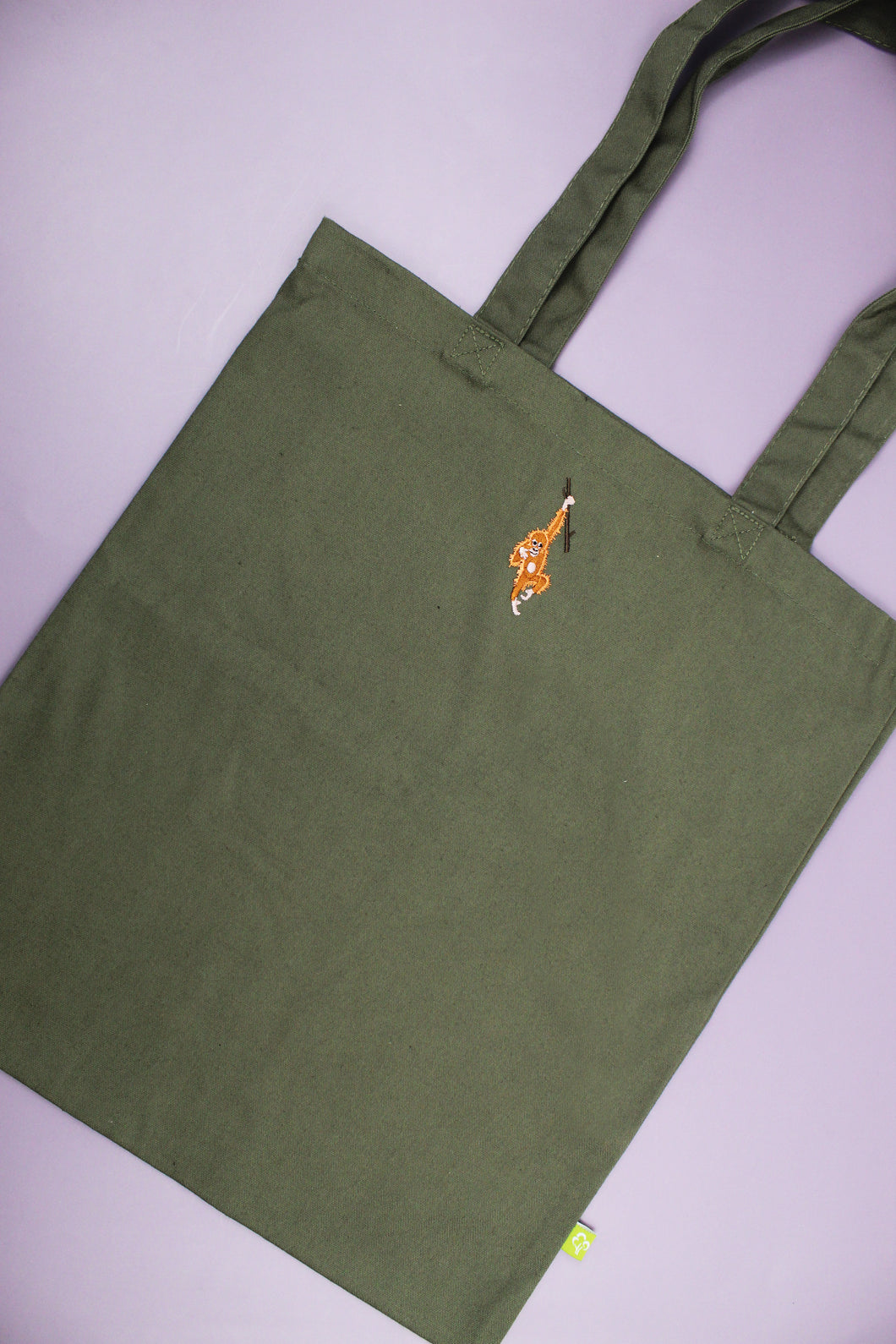 Orangutan Tote Bag - Olive