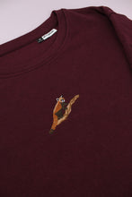 Load image into Gallery viewer, Men&#39;s Red Panda Sweatshirt - Burgundy
