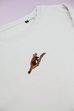 Load image into Gallery viewer, Men&#39;s Red Panda Sweatshirt - Off White
