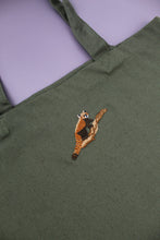 Load image into Gallery viewer, Red Panda Tote Bag - Olive
