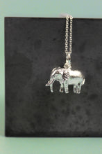 Load image into Gallery viewer, Elephant Necklace - Silver
