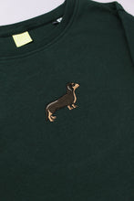 Load image into Gallery viewer, Men&#39;s Dachshund Sweatshirt - Green
