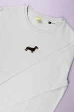 Load image into Gallery viewer, Men&#39;s Dachshund Sweatshirt - Off White
