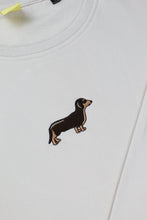 Load image into Gallery viewer, Men&#39;s Dachshund Sweatshirt - Off White
