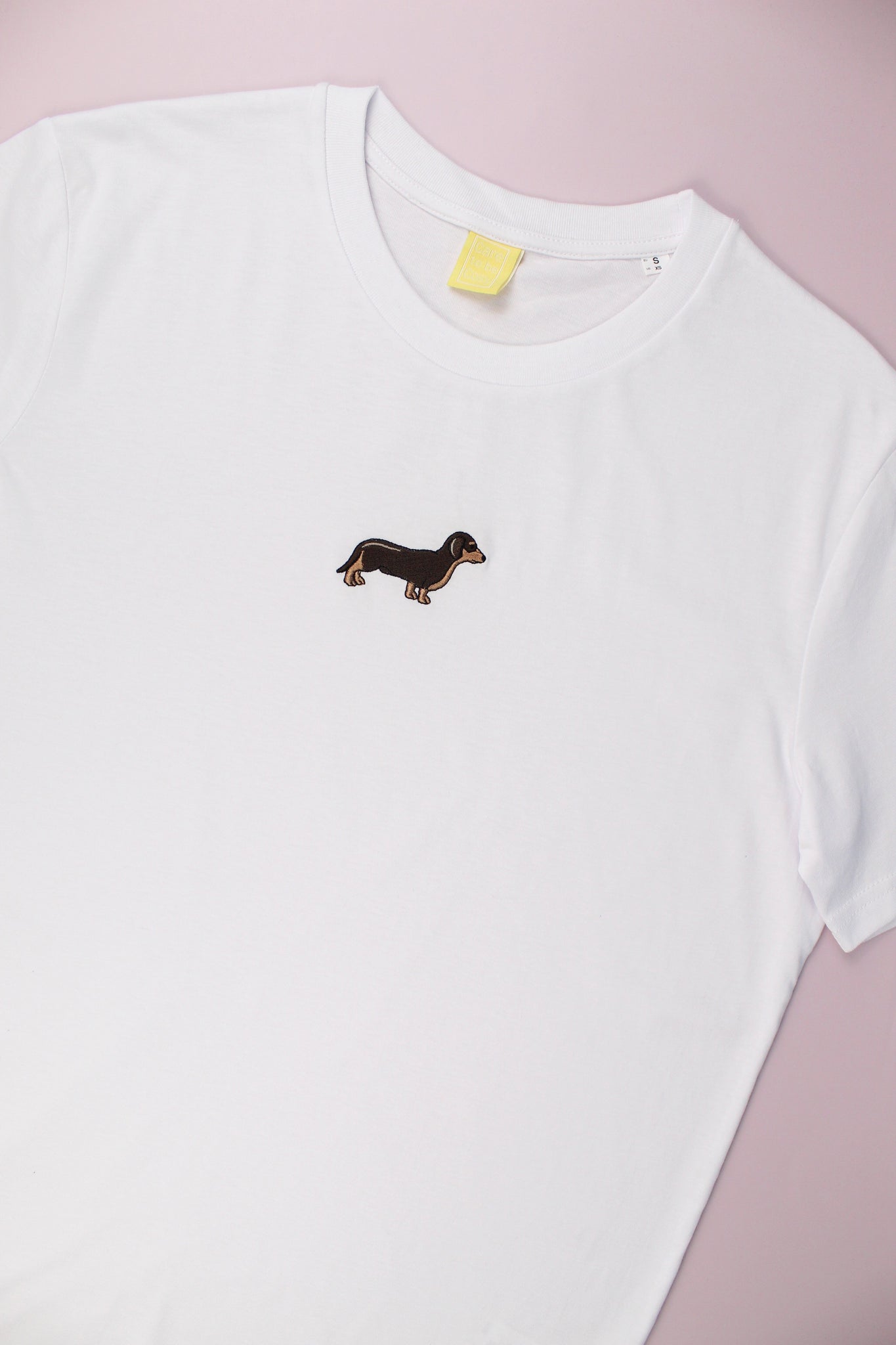 Women\'s Dachshund T-Shirt - – Care be to Cosy White