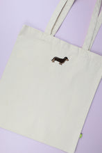Load image into Gallery viewer, Dachshund Tote Bag - Natural
