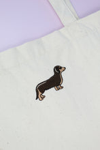 Load image into Gallery viewer, Dachshund Tote Bag - Natural
