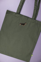 Load image into Gallery viewer, Dachshund Tote Bag - Olive
