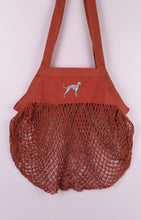Load image into Gallery viewer, Greyhound Mesh Bag - Rust
