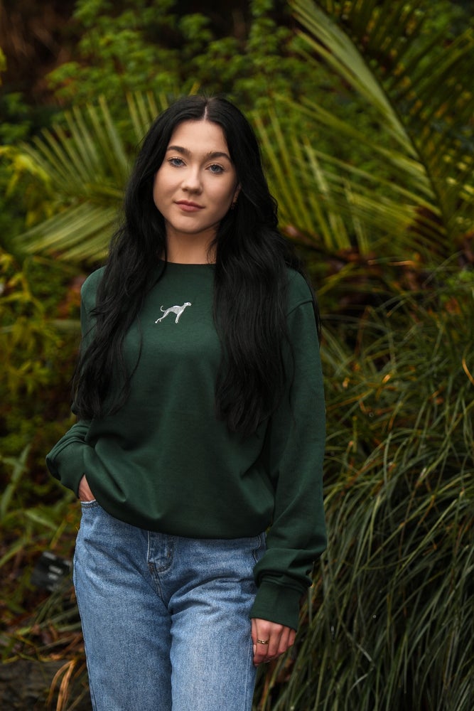 Women's Greyhound Sweatshirt - Green