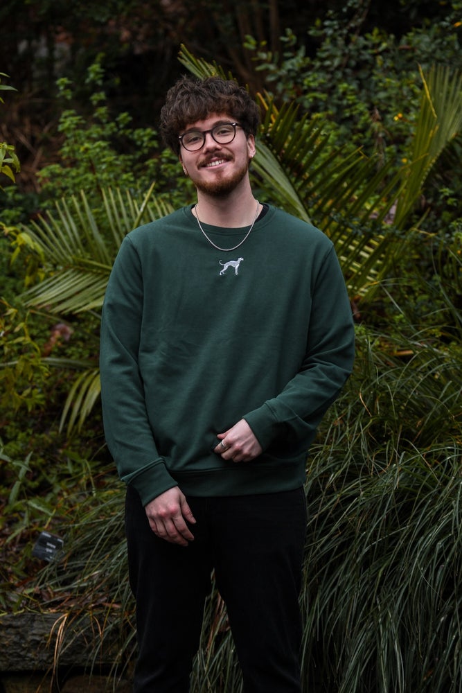 Men's Greyhound Sweatshirt - Green