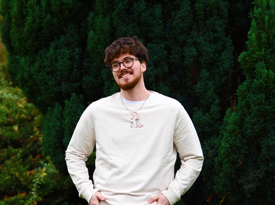 Men's Rain Rescue Sweatshirt - Off White