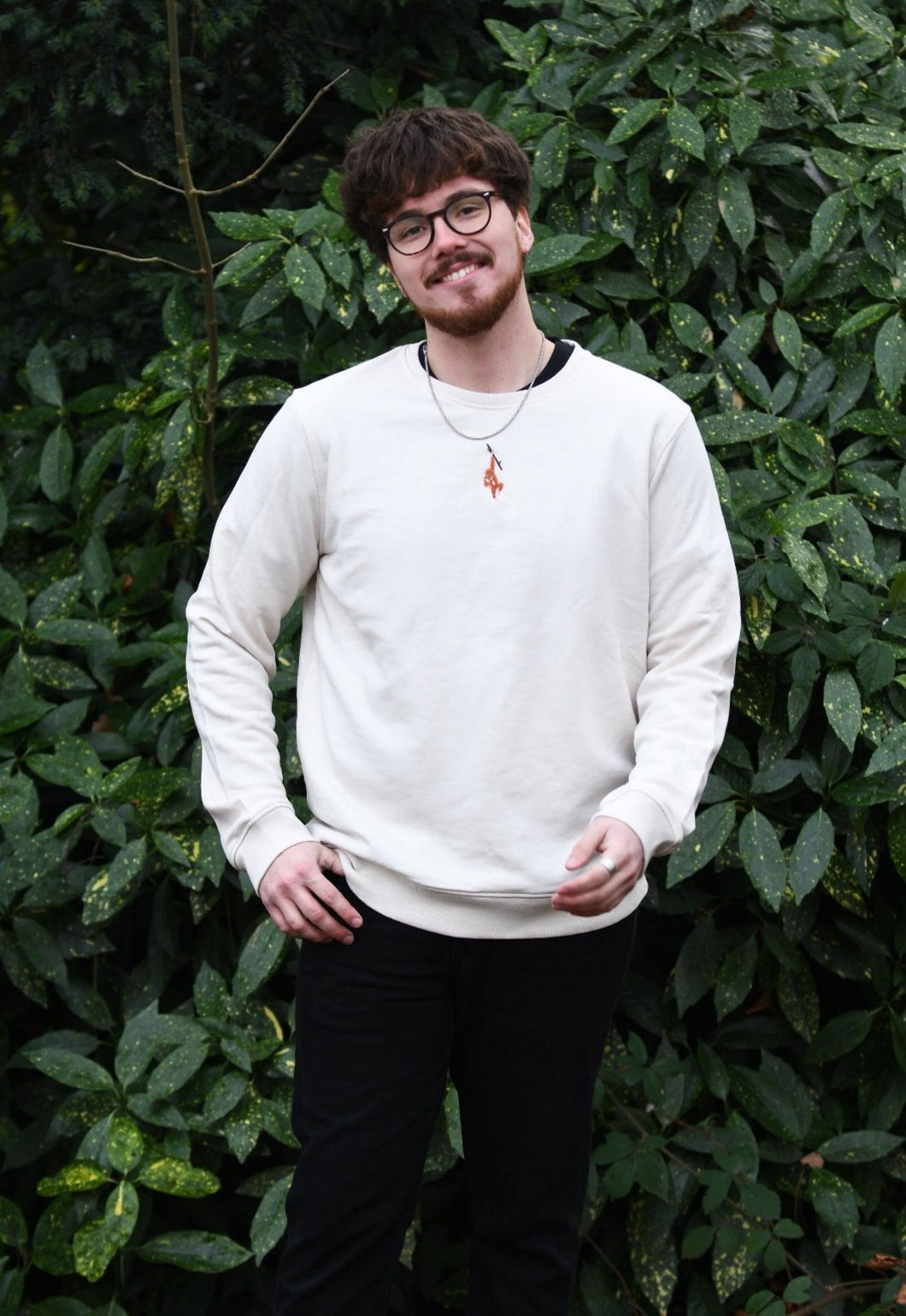 Men's Orangutan Sweatshirt - Off White