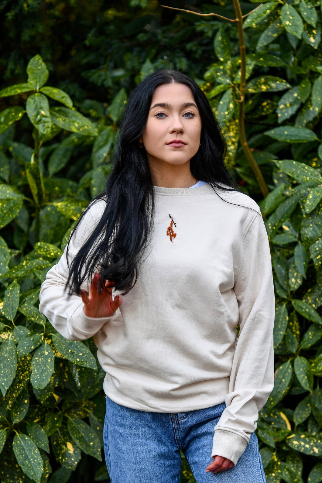 Women's Orangutan Sweatshirt - Off White